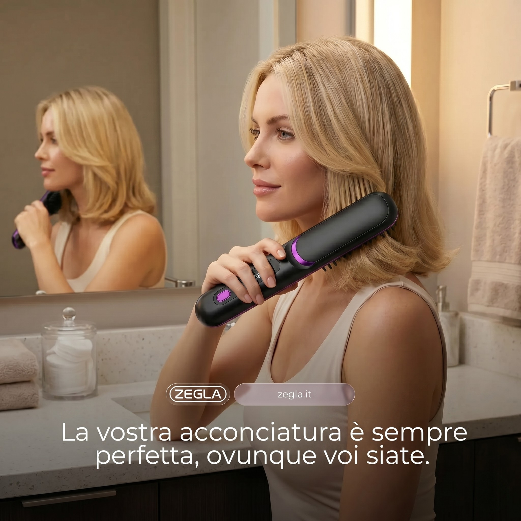 Zegla Control Pro™ - Spazzola styling per capelli corti