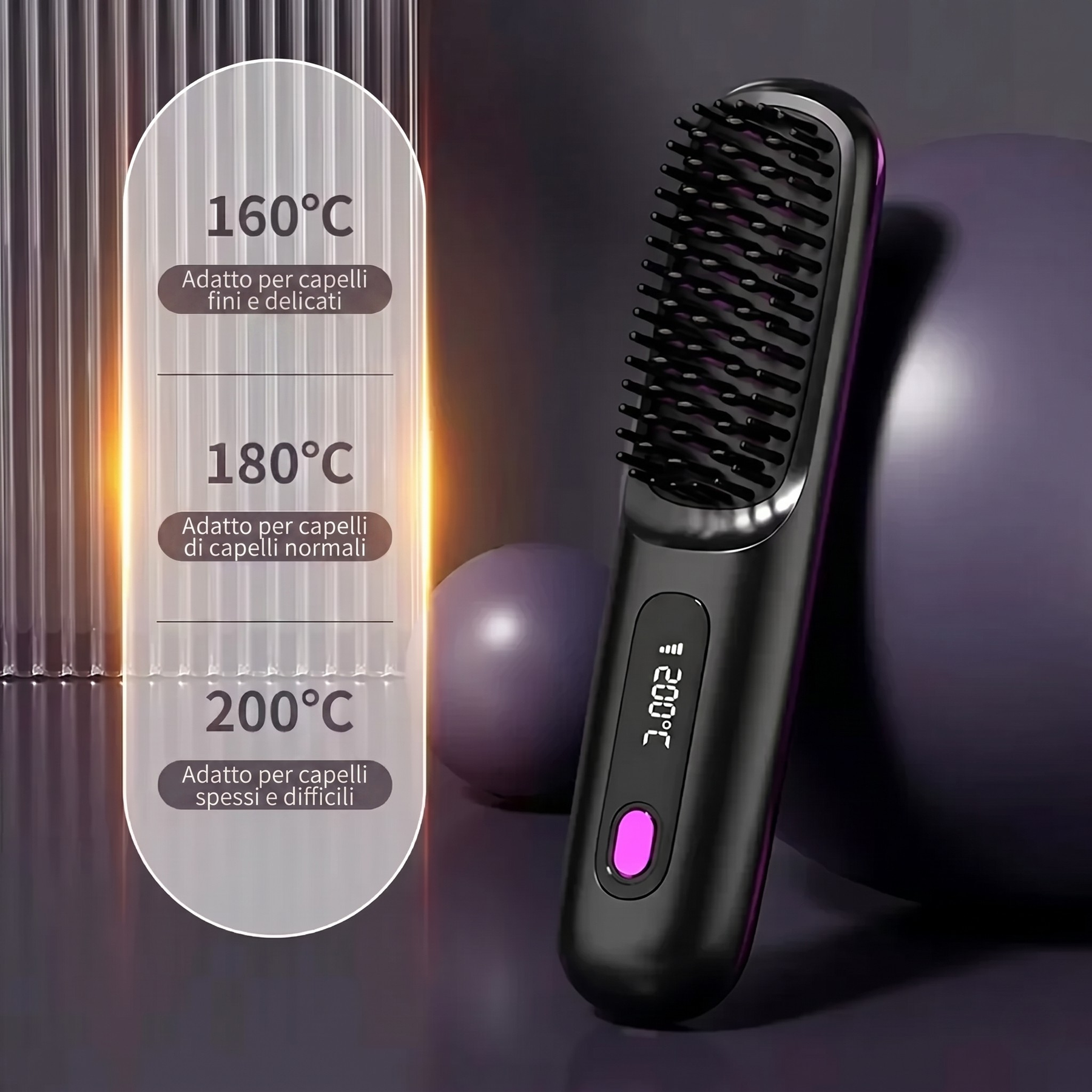 Zegla Control Pro™ - Spazzola styling per capelli corti
