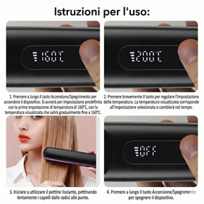 Zegla Control Pro™ - Spazzola styling per capelli corti