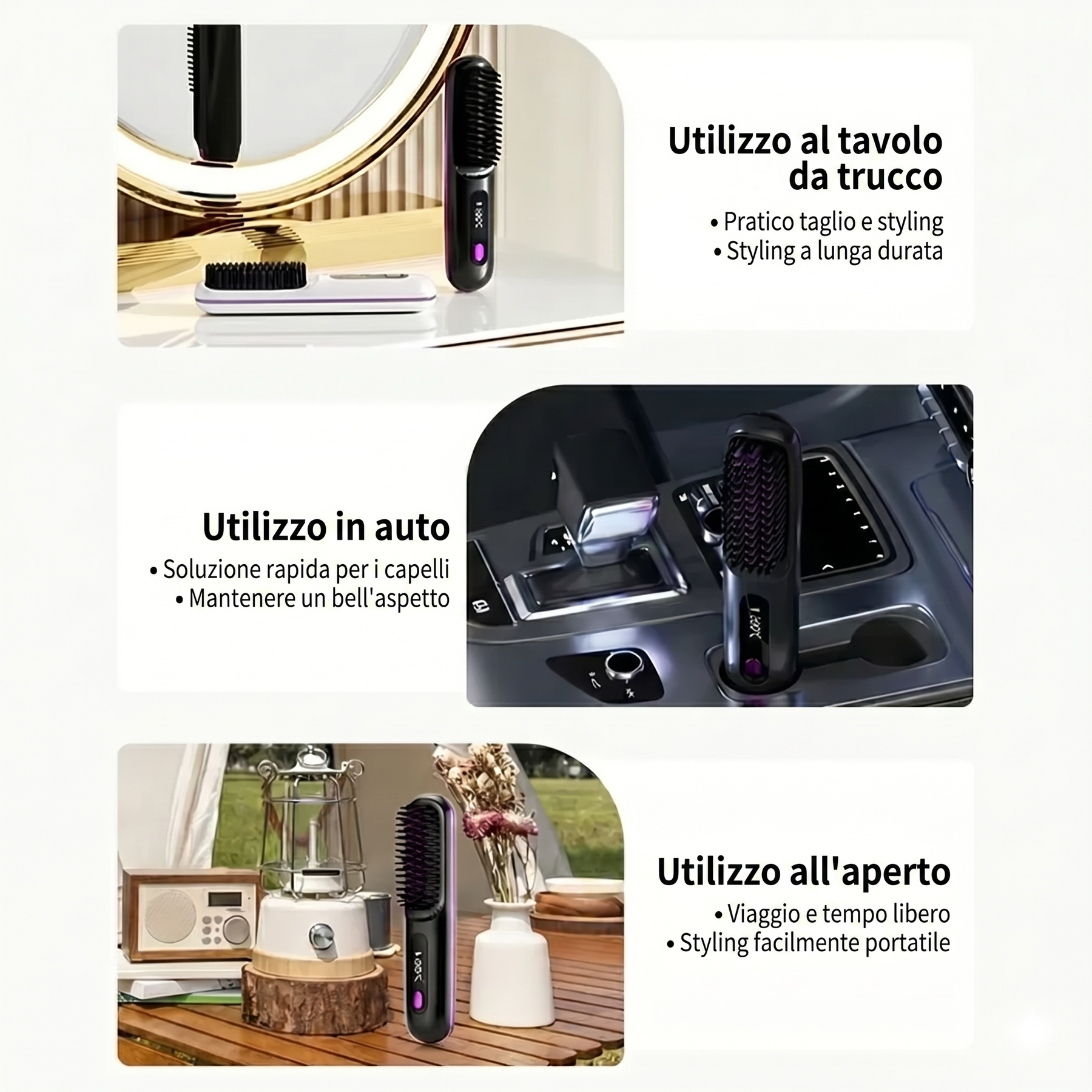 Zegla Control Pro™ - Spazzola styling per capelli corti