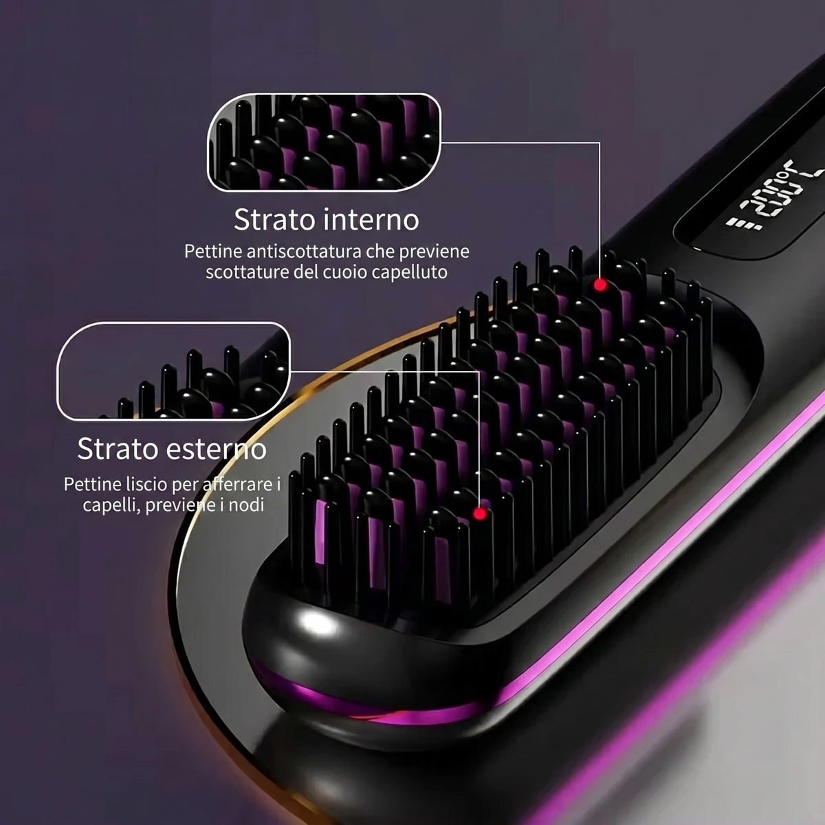 Zegla Control Pro™ - Spazzola styling per capelli corti